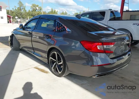 2019 Honda Accord Sport 2.0T from USA, damaged, VIN 1HGCV2F36KA005410